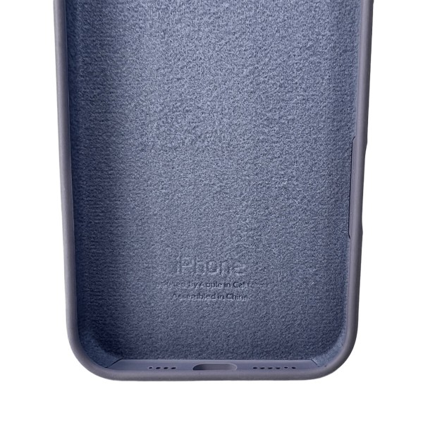 Чохол для смартфона Silicone Full Case AA Camera Protect for Apple iPhone 16 Pro 28,Lavender Grey (FullAAi16P-28)