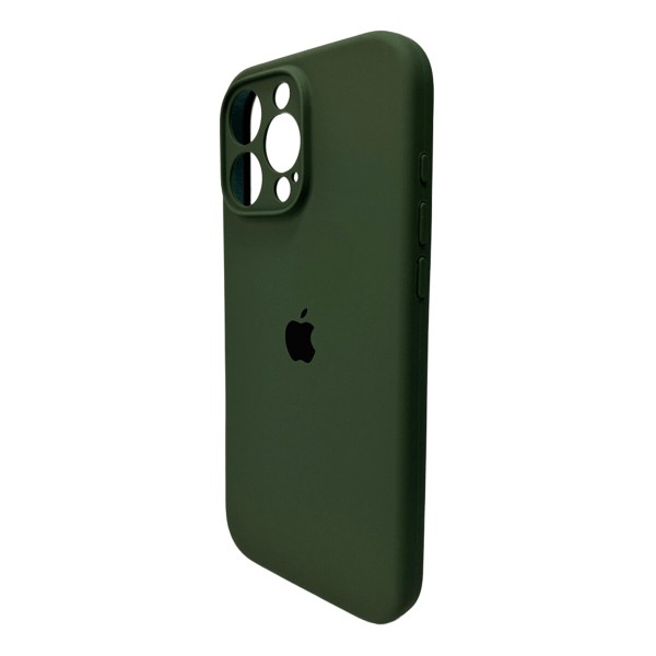 Чохол для смартфона Silicone Full Case AA Camera Protect for Apple iPhone 16 Pro 40,Atrovirens (FullAAi16P-40)