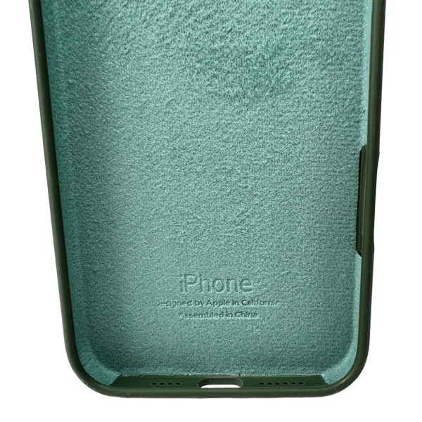 Чохол для смартфона Silicone Full Case AA Camera Protect for Apple iPhone 16 Pro 40,Atrovirens (FullAAi16P-40)