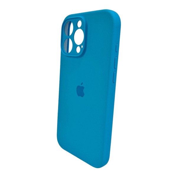 Чохол для смартфона Silicone Full Case AA Camera Protect for Apple iPhone 16 Pro 44,Light Blue (FullAAi16P-44)