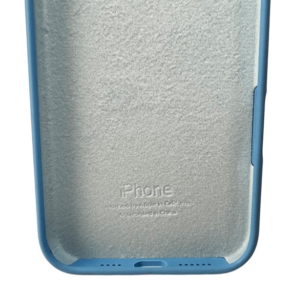 Чохол для смартфона Silicone Full Case AA Camera Protect for Apple iPhone 16 Pro 49,Cornflower (FullAAi16P-49)
