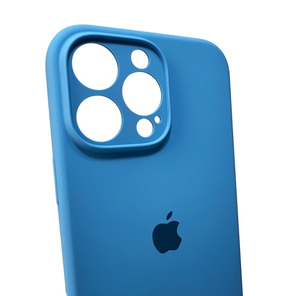 Чохол для смартфона Silicone Full Case AA Camera Protect for Apple iPhone 16 Pro 49,Cornflower (FullAAi16P-49)