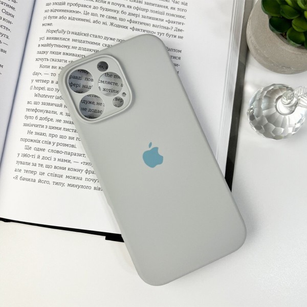 Чохол для смартфона Silicone Full Case AA Camera Protect for Apple iPhone 16 Pro 53,Sierra Blue (FullAAi16P-53)