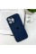 Чохол для смартфона Silicone Full Case AA Camera Protect for Apple iPhone 16 Pro 7,Dark Blue (FullAAi16P-7)