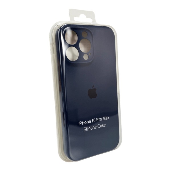 Чохол для смартфона Silicone Full Case AA Camera Protect for Apple iPhone 16 Pro 7,Dark Blue (FullAAi16P-7)