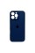 Чохол для смартфона Silicone Full Case AA Camera Protect for Apple iPhone 16 Pro 7,Dark Blue (FullAAi16P-7)