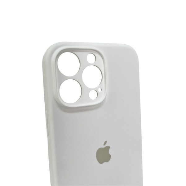 Чохол для смартфона Silicone Full Case AA Camera Protect for Apple iPhone 16 Pro 8,White (FullAAi16P-8)