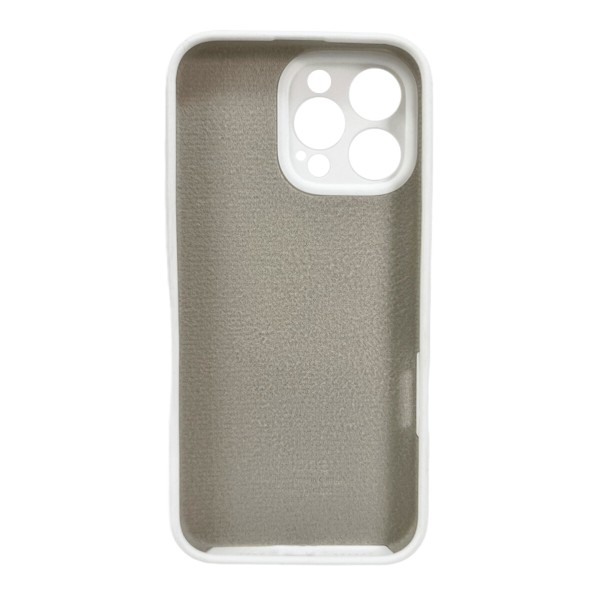 Чохол для смартфона Silicone Full Case AA Camera Protect for Apple iPhone 16 Pro 8,White (FullAAi16P-8)