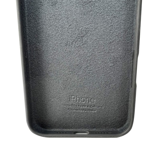 Чохол для смартфона Silicone Full Case AA Camera Protect for Apple iPhone 16 Pro Max 12,Dark Grey (FullAAi16PM-12)