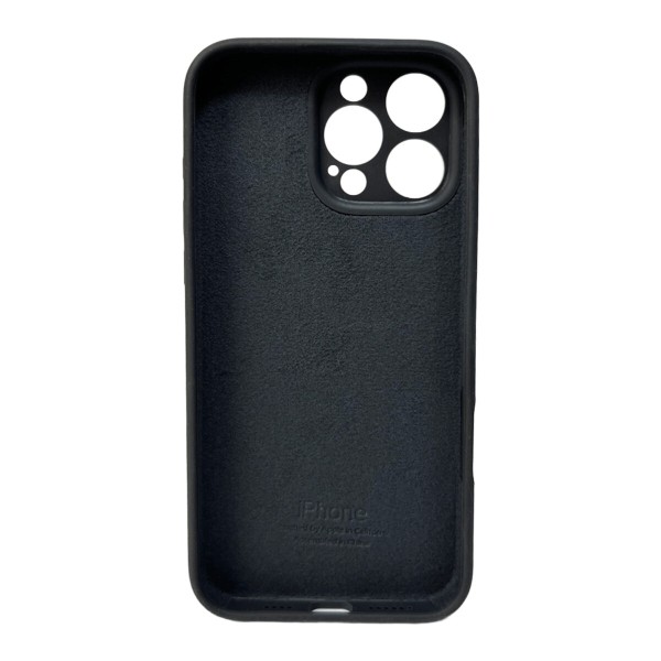 Чохол для смартфона Silicone Full Case AA Camera Protect for Apple iPhone 16 Pro Max 12,Dark Grey (FullAAi16PM-12)