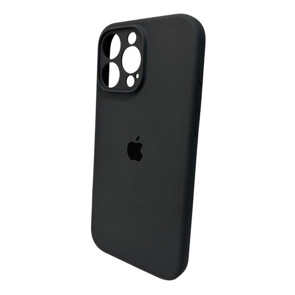 Чохол для смартфона Silicone Full Case AA Camera Protect for Apple iPhone 16 Pro Max 12,Dark Grey (FullAAi16PM-12)