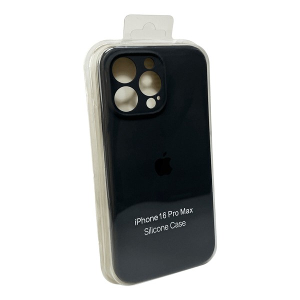 Чохол для смартфона Silicone Full Case AA Camera Protect for Apple iPhone 16 Pro Max 12,Dark Grey (FullAAi16PM-12)