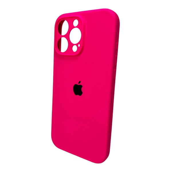 Чохол для смартфона Silicone Full Case AA Camera Protect for Apple iPhone 16 Pro Max 23,Shiny Pink (FullAAi16PM-23)