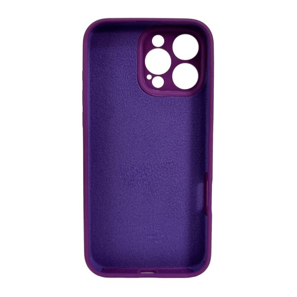Чохол для смартфона Silicone Full Case AA Camera Protect for Apple iPhone 16 Pro Max 19,Purple (FullAAi16PM-19)