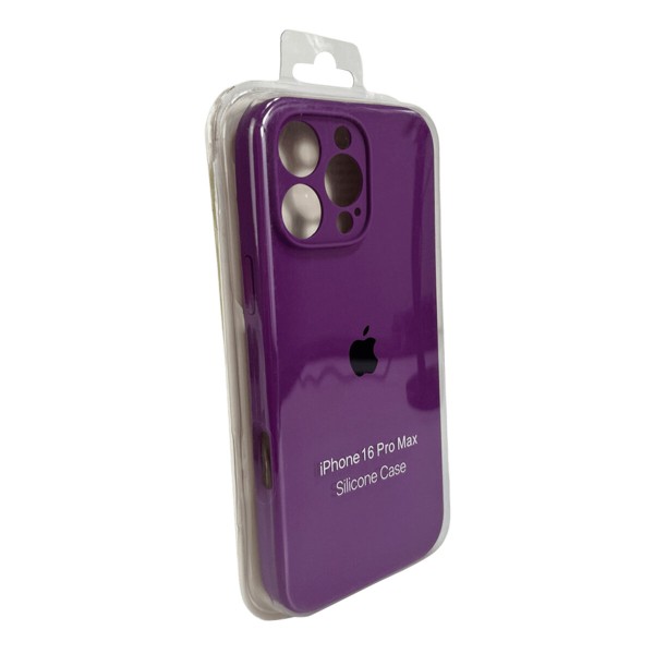 Чохол для смартфона Silicone Full Case AA Camera Protect for Apple iPhone 16 Pro Max 19,Purple (FullAAi16PM-19)