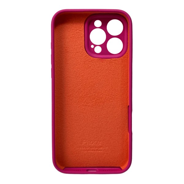 Чохол для смартфона Silicone Full Case AA Camera Protect for Apple iPhone 16 Pro Max 32,Dragon Fruit (FullAAi16PM-32)