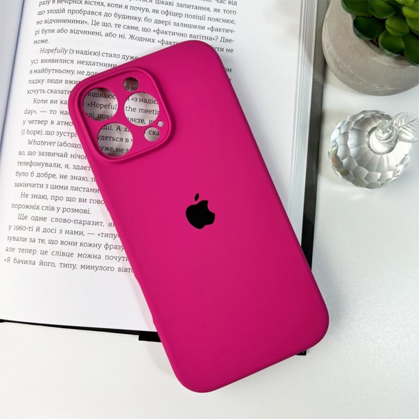 Чохол для смартфона Silicone Full Case AA Camera Protect for Apple iPhone 16 Pro Max 32,Dragon Fruit (FullAAi16PM-32)
