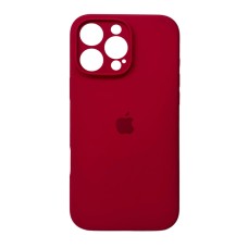 Чохол для смартфона Silicone Full Case AA Camera Protect for Apple iPhone 16 Pro Max 35,Maroon (FullAAi16PM-35)