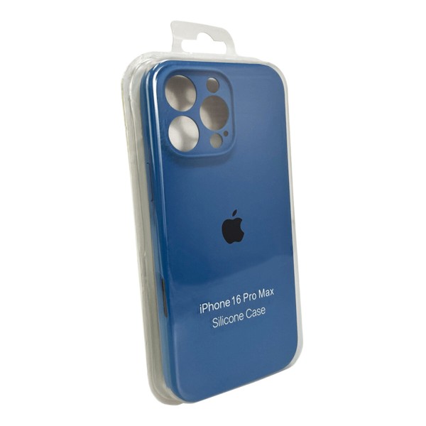 Чохол для смартфона Silicone Full Case AA Camera Protect for Apple iPhone 16 Pro Max 38,Surf Blue (FullAAi16PM-38)