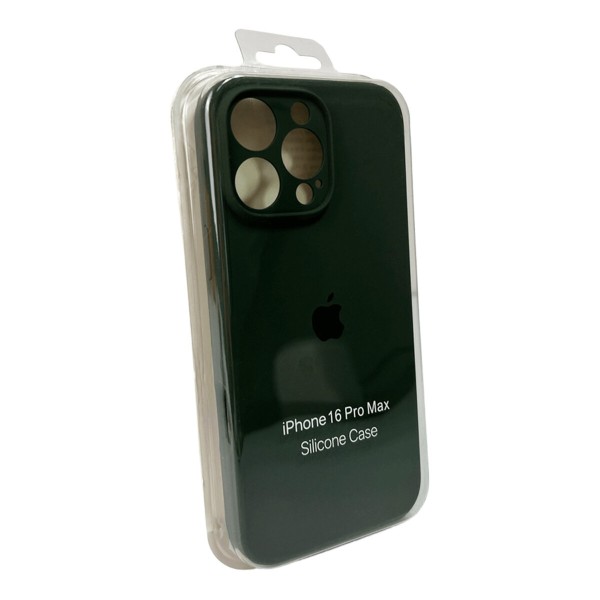 Чохол для смартфона Silicone Full Case AA Camera Protect for Apple iPhone 16 Pro Max 40,Atrovirens (FullAAi16PM-40)