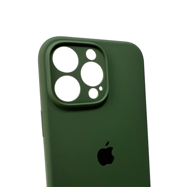 Чохол для смартфона Silicone Full Case AA Camera Protect for Apple iPhone 16 Pro Max 40,Atrovirens (FullAAi16PM-40)