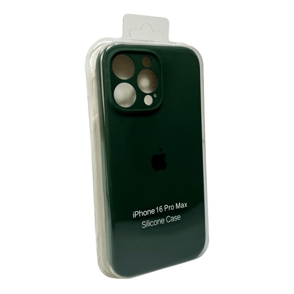 Чохол для смартфона Silicone Full Case AA Camera Protect for Apple iPhone 16 Pro Max 46,Pine Green (FullAAi16PM-46)