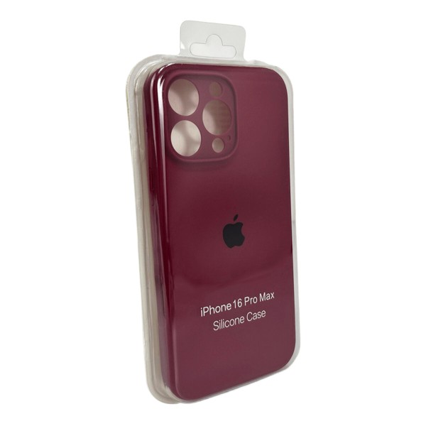 Чохол для смартфона Silicone Full Case AA Camera Protect for Apple iPhone 16 Pro Max 47,Plum (FullAAi16PM-47)
