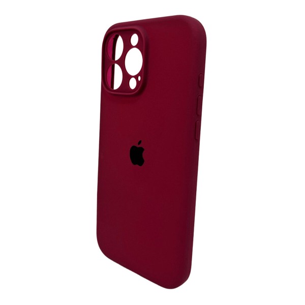 Чохол для смартфона Silicone Full Case AA Camera Protect for Apple iPhone 16 Pro Max 47,Plum (FullAAi16PM-47)