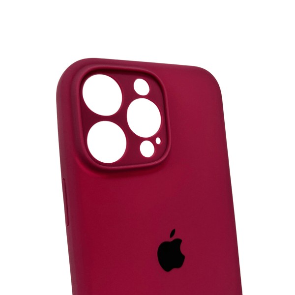 Чохол для смартфона Silicone Full Case AA Camera Protect for Apple iPhone 16 Pro Max 47,Plum (FullAAi16PM-47)