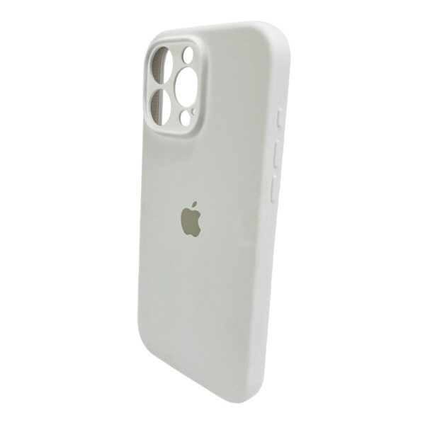Чохол для смартфона Silicone Full Case AA Camera Protect for Apple iPhone 16 Pro Max 8,White (FullAAi16PM-8)