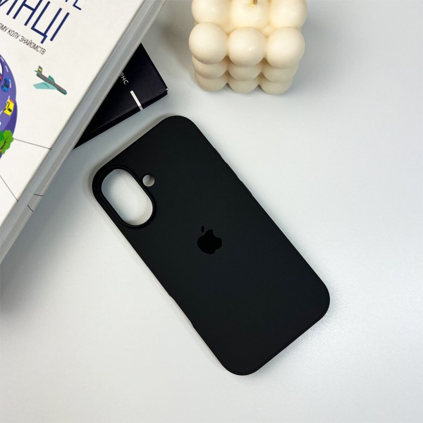 Чохол для смартфона Silicone Full Case AA Open Cam for Apple iPhone 16 12,Dark Grey (FullOpenAAi16-12)