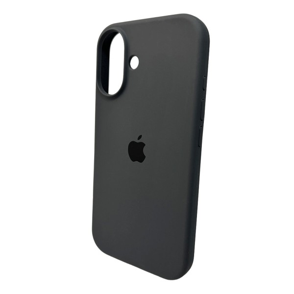 Чохол для смартфона Silicone Full Case AA Open Cam for Apple iPhone 16 12,Dark Grey (FullOpenAAi16-12)