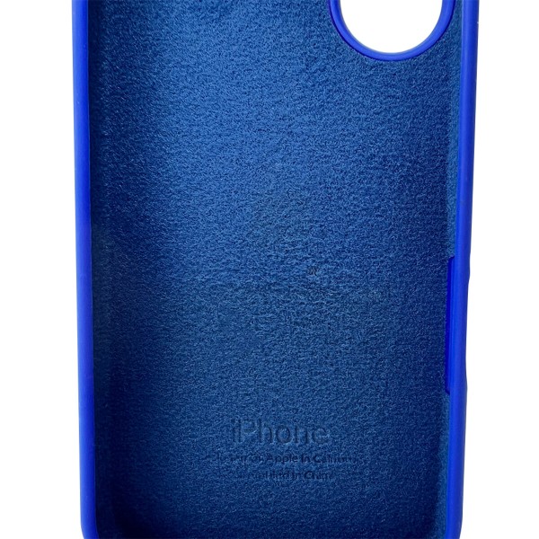 Чохол для смартфона Silicone Full Case AA Open Cam for Apple iPhone 16 45,Shiny Blue (FullOpenAAi16-45)