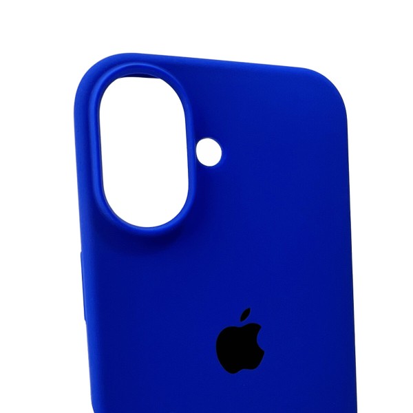 Чохол для смартфона Silicone Full Case AA Open Cam for Apple iPhone 16 45,Shiny Blue (FullOpenAAi16-45)