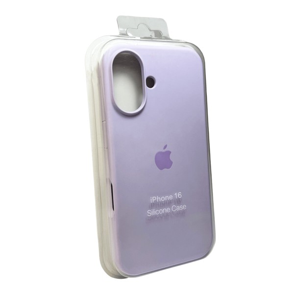 Чохол для смартфона Silicone Full Case AA Open Cam for Apple iPhone 16 58,Lilac (FullOpenAAi16-58)
