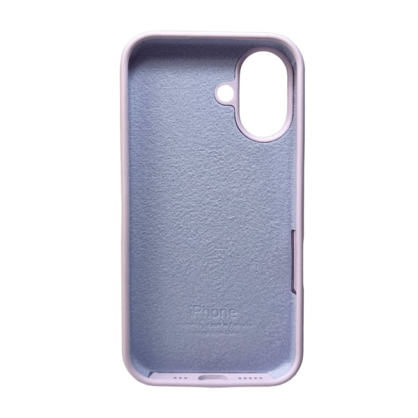 Чохол для смартфона Silicone Full Case AA Open Cam for Apple iPhone 16 58,Lilac (FullOpenAAi16-58)