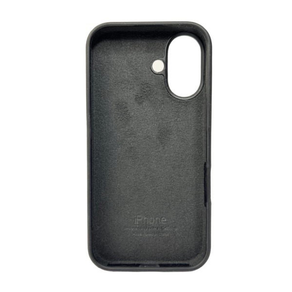 Чохол для смартфона Silicone Full Case AA Open Cam for Apple iPhone 16 14,Black (FullOpeAAi16-14)