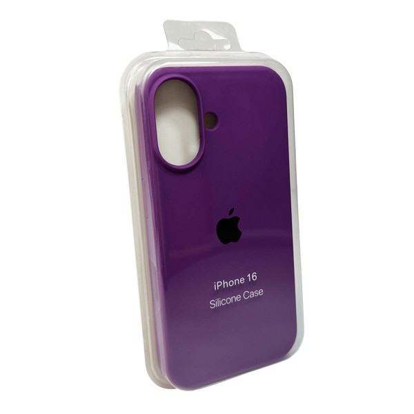 Чохол для смартфона Silicone Full Case AA Open Cam for Apple iPhone 16 19,Purple (FullOpeAAi16-19)