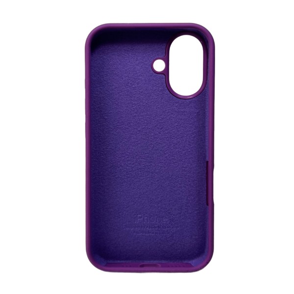 Чохол для смартфона Silicone Full Case AA Open Cam for Apple iPhone 16 19,Purple (FullOpeAAi16-19)