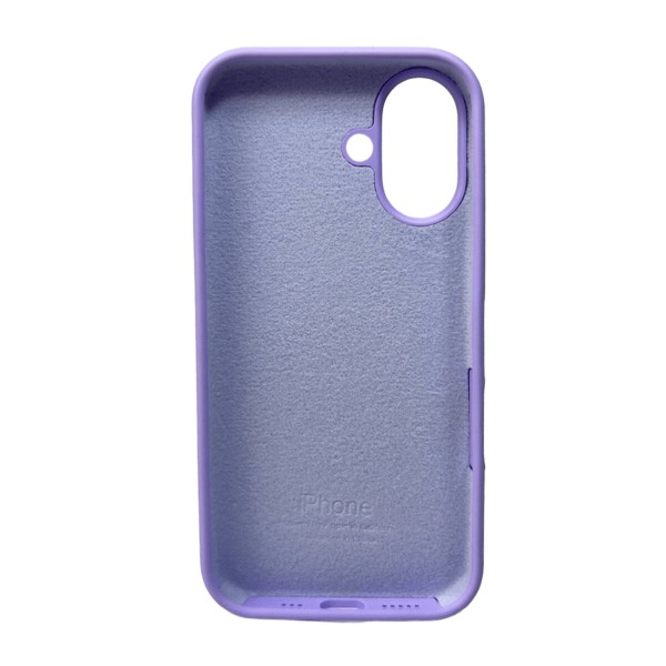 Чохол для смартфона Silicone Full Case AA Open Cam for Apple iPhone 16 26,Elegant Purple (FullOpeAAi16-26)