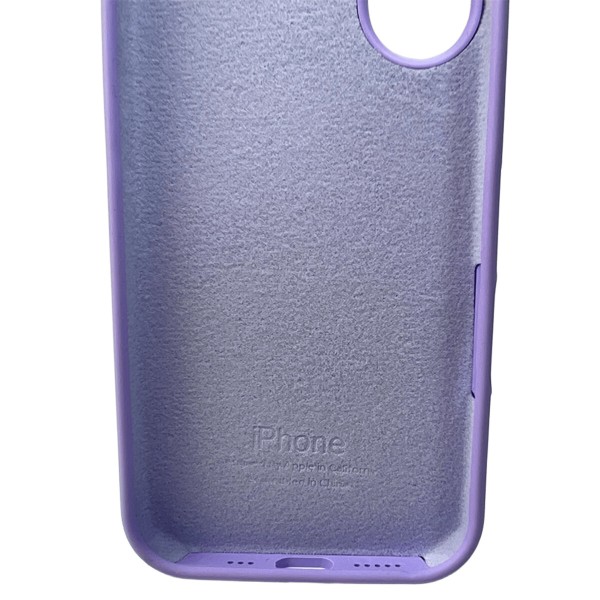 Чохол для смартфона Silicone Full Case AA Open Cam for Apple iPhone 16 26,Elegant Purple (FullOpeAAi16-26)