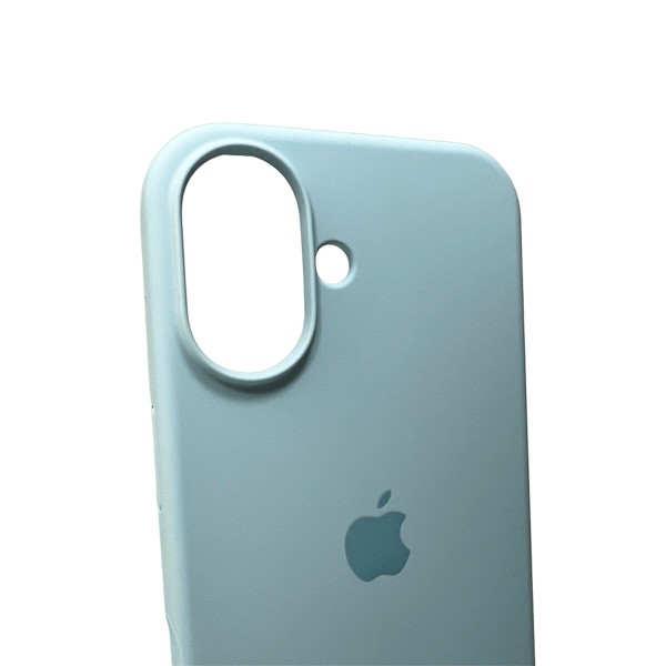 Чохол для смартфона Silicone Full Case AA Open Cam for Apple iPhone 16 27,Mist Blue (FullOpeAAi16-27)