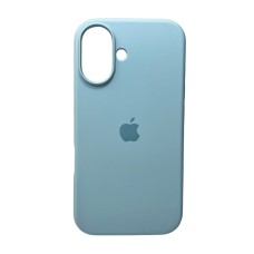 Чохол для смартфона Silicone Full Case AA Open Cam for Apple iPhone 16 27,Mist Blue (FullOpeAAi16-27)