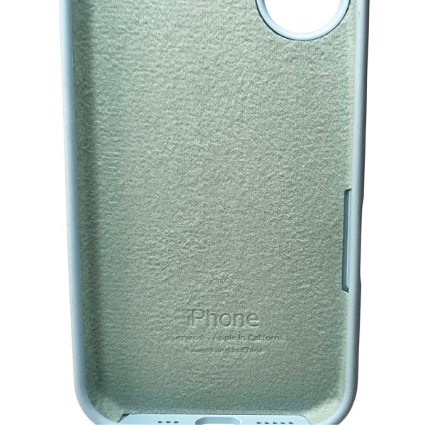 Чохол для смартфона Silicone Full Case AA Open Cam for Apple iPhone 16 27,Mist Blue (FullOpeAAi16-27)