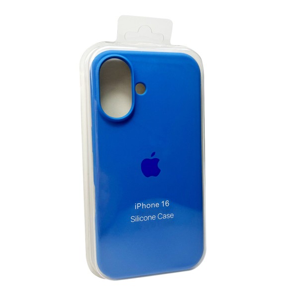 Чохол для смартфона Silicone Full Case AA Open Cam for Apple iPhone 16 3,Royal Blue (FullOpeAAi16-3)