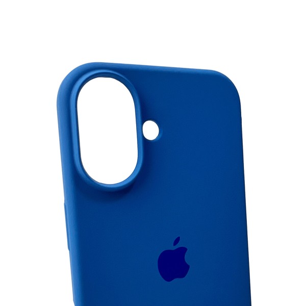 Чохол для смартфона Silicone Full Case AA Open Cam for Apple iPhone 16 3,Royal Blue (FullOpeAAi16-3)
