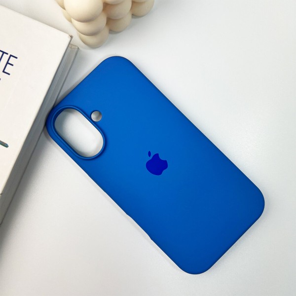 Чохол для смартфона Silicone Full Case AA Open Cam for Apple iPhone 16 3,Royal Blue (FullOpeAAi16-3)