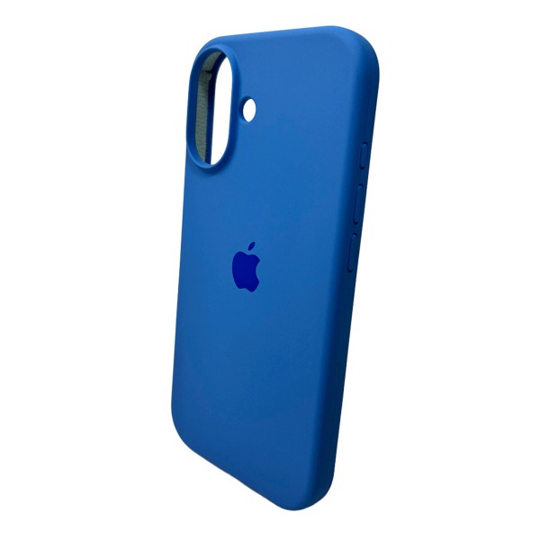 Чохол для смартфона Silicone Full Case AA Open Cam for Apple iPhone 16 3,Royal Blue (FullOpeAAi16-3)