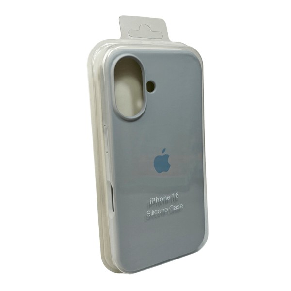 Чохол для смартфона Silicone Full Case AA Open Cam for Apple iPhone 16 53,Sierra Blue (FullOpeAAi16-53)