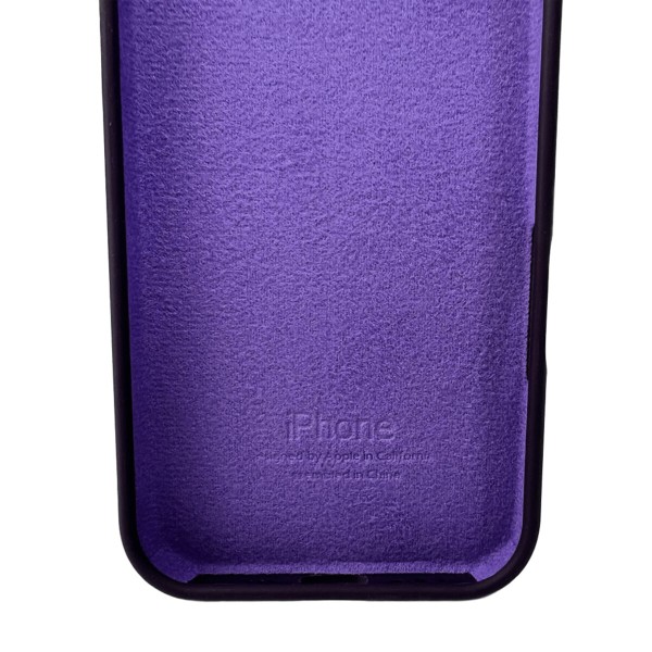 Чохол для смартфона Silicone Full Case AA Open Cam for Apple iPhone 16 59,Berry Purple (FullOpeAAi16-59)